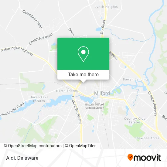 Aldi map