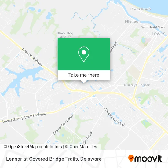 Lennar at Covered Bridge Trails map
