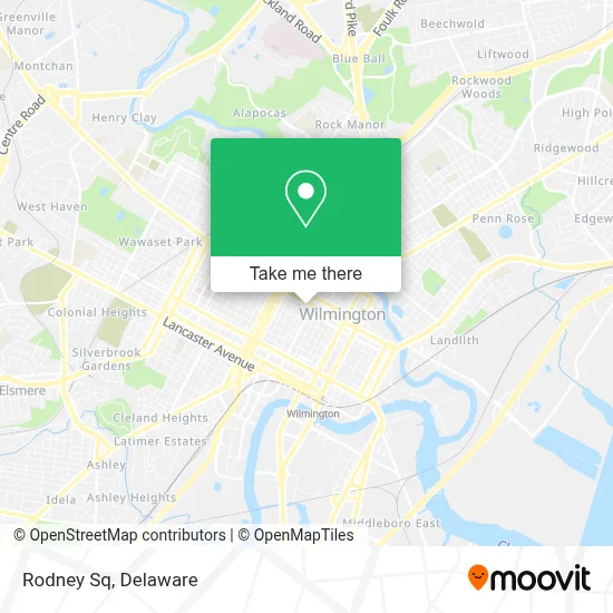 Rodney Sq map