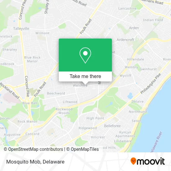 Mosquito Mob map