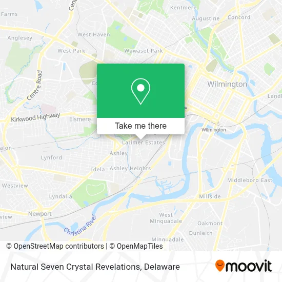 Natural Seven Crystal Revelations map