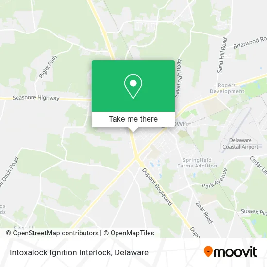 Intoxalock Ignition Interlock map