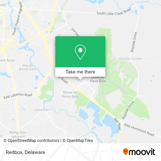 Redbox map