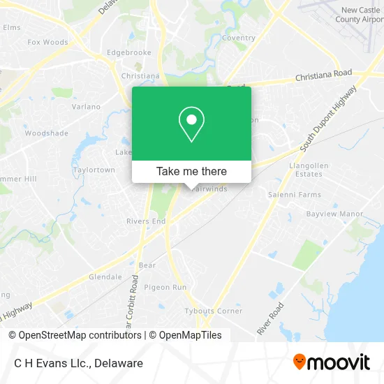 C H Evans Llc. map