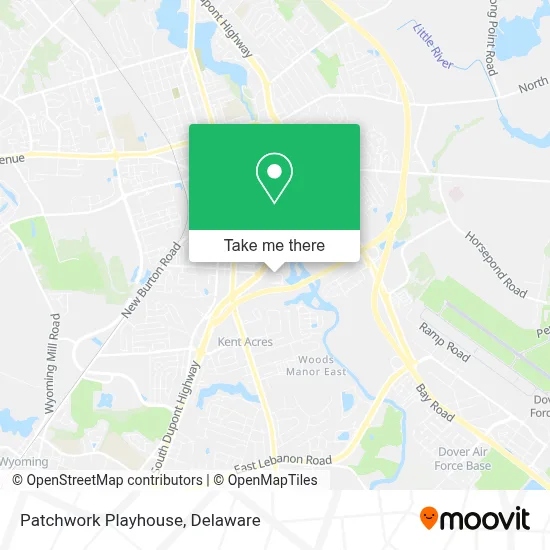 Patchwork Playhouse map