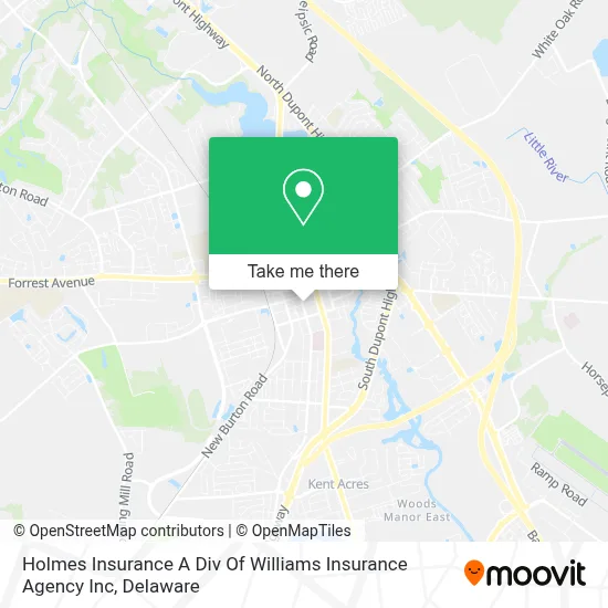 Holmes Insurance A Div Of Williams Insurance Agency Inc map