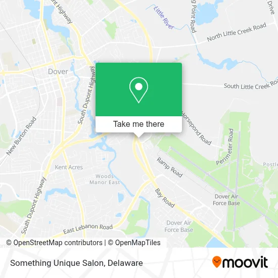 Something Unique Salon map
