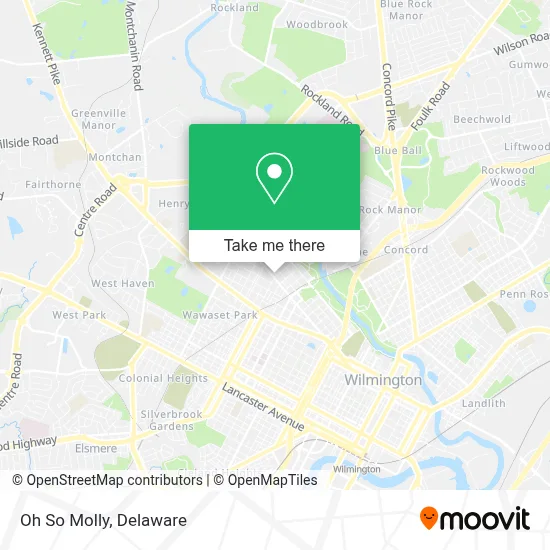 Oh So Molly map