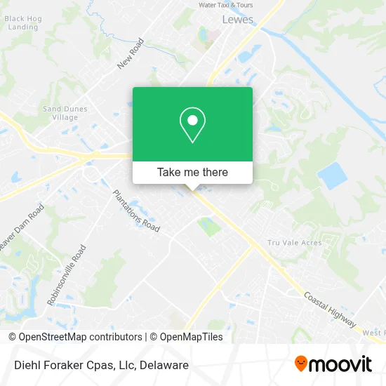Diehl Foraker Cpas, Llc map