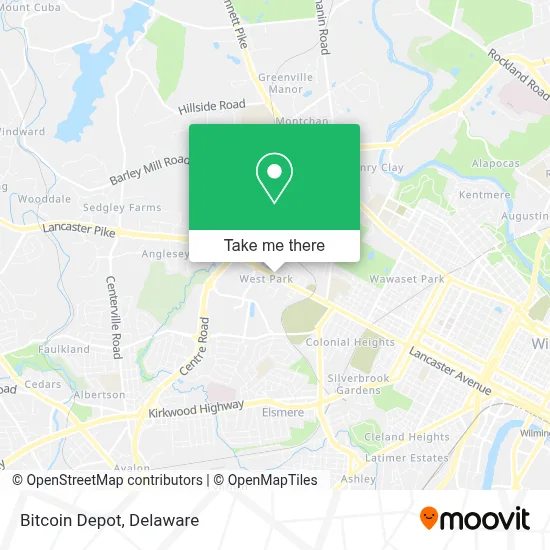 Bitcoin Depot map