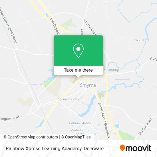 Rainbow Xpress Learning Academy map