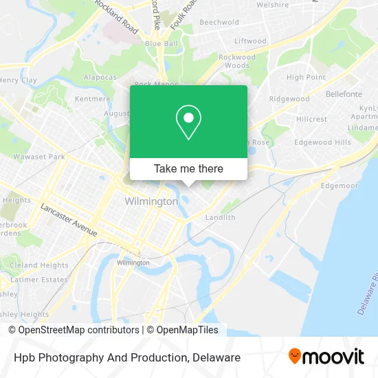 Hpb Photography And Production map