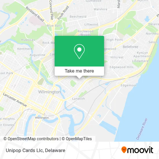 Unipop Cards Llc map