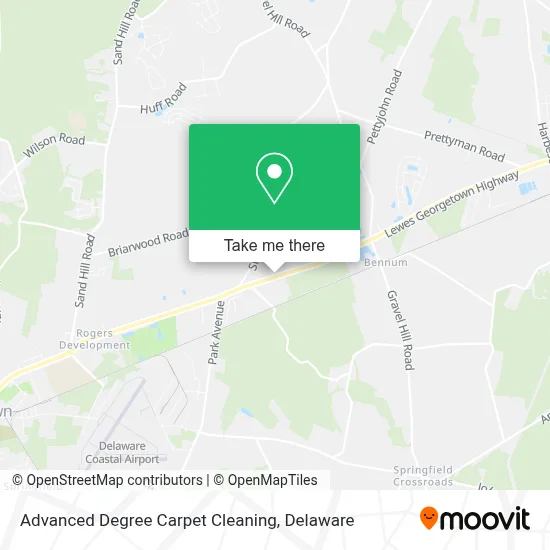 Advanced Degree Carpet Cleaning map
