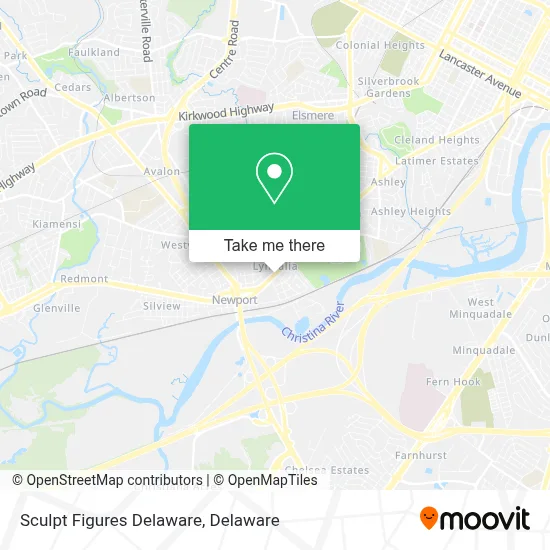 Sculpt Figures Delaware map