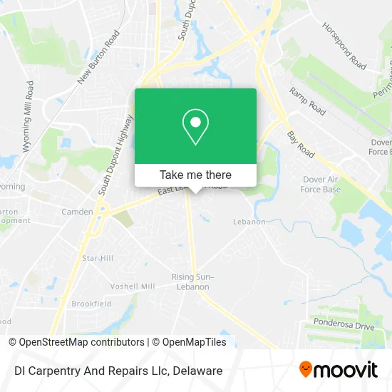 Dl Carpentry And Repairs Llc map