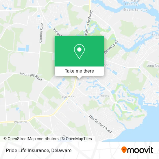 Pride Life Insurance map