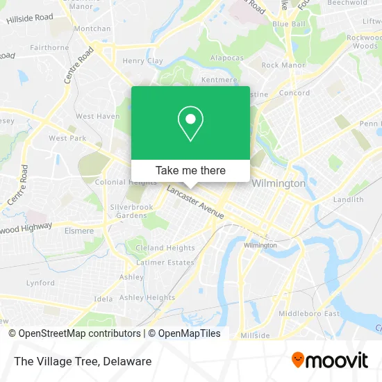 The Village Tree map