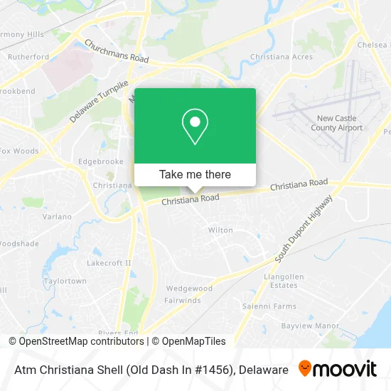 Atm Christiana Shell (Old Dash In #1456) map