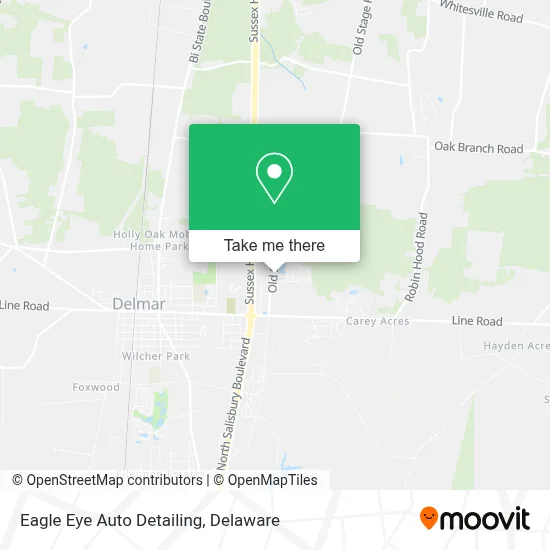 Eagle Eye Auto Detailing map