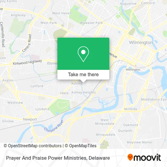 Prayer And Praise Power Ministries map