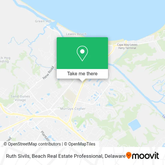 Ruth Sivils, Beach Real Estate Professional map