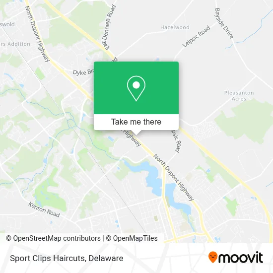 Sport Clips Haircuts map