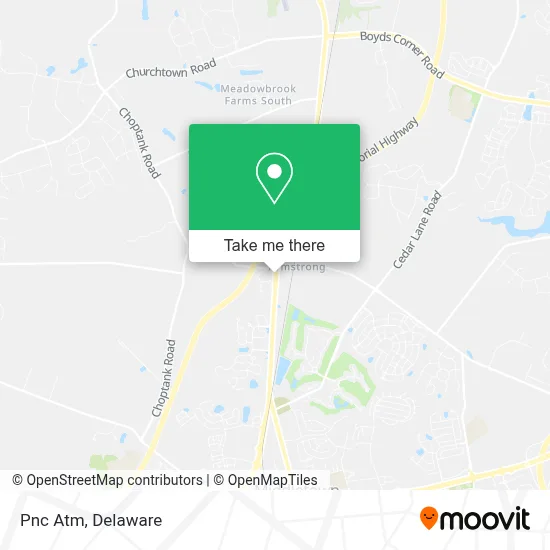 Pnc Atm map