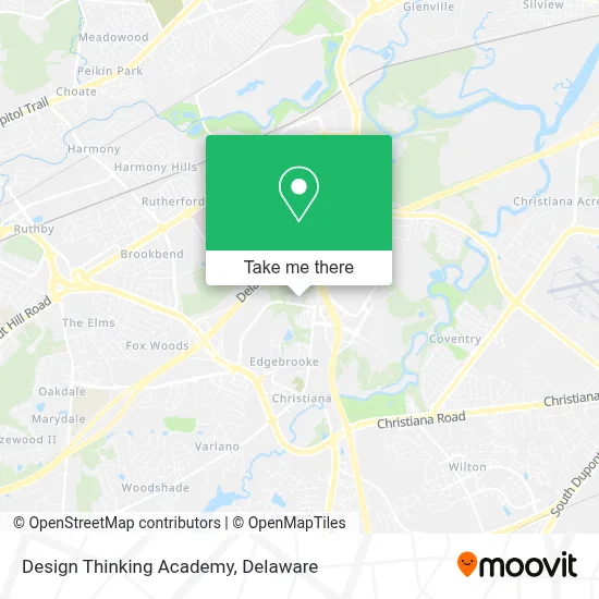 Design Thinking Academy map