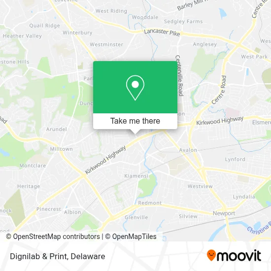 Dignilab & Print map