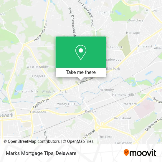 Marks Mortgage Tips map