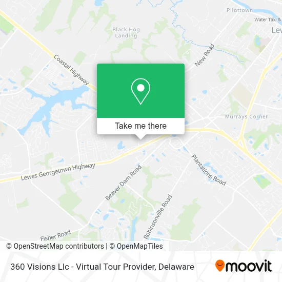 360 Visions Llc - Virtual Tour Provider map