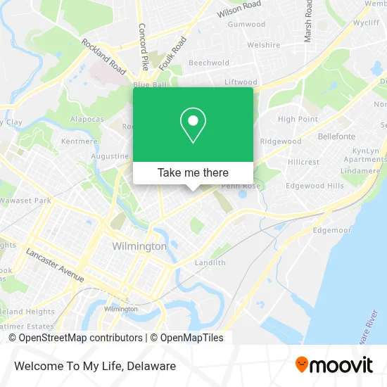 Welcome To My Life map