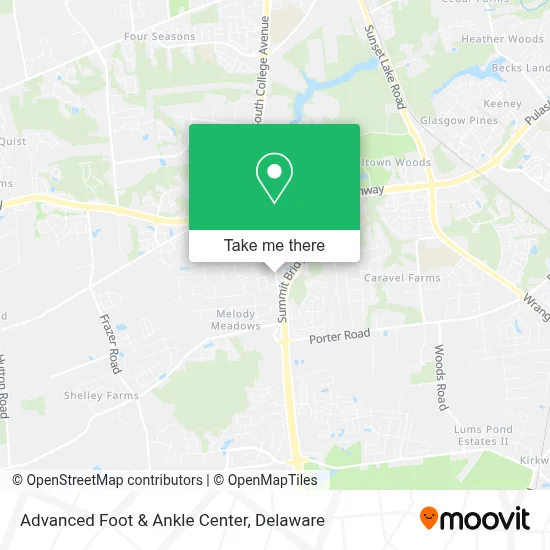 Advanced Foot & Ankle Center map