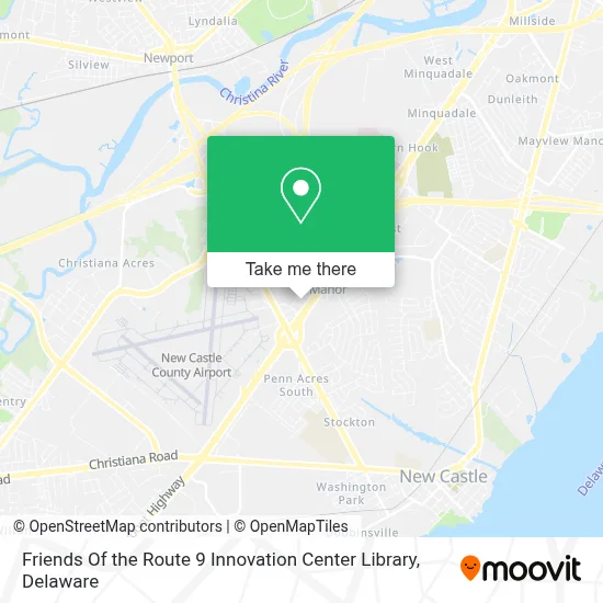 Friends Of the Route 9 Innovation Center Library map