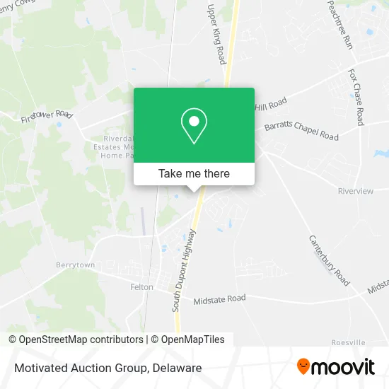 Motivated Auction Group map