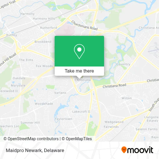 Maidpro Newark map