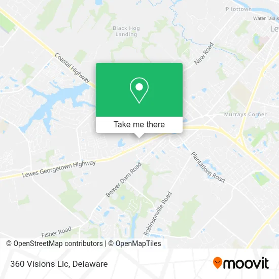 360 Visions Llc map