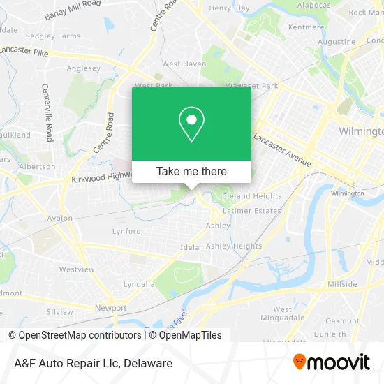 A&F Auto Repair Llc map