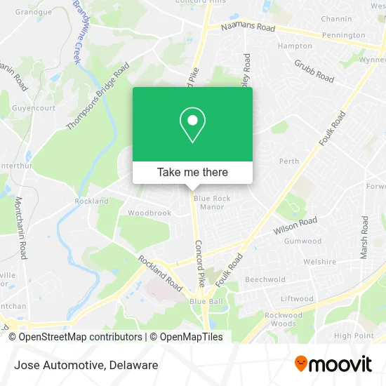 Jose Automotive map