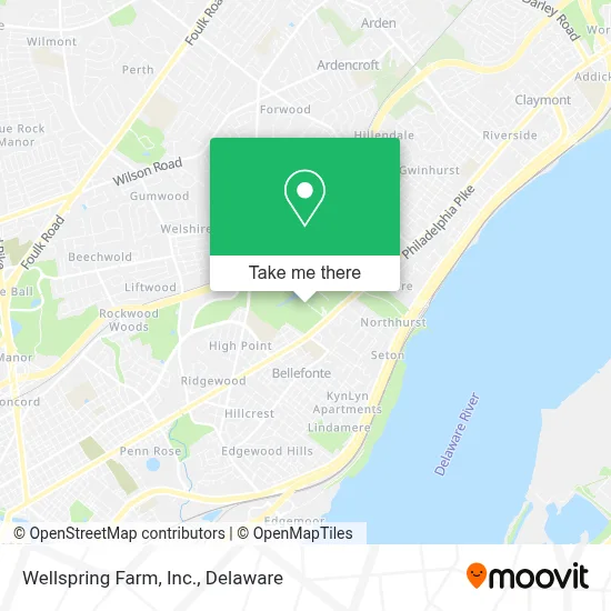 Wellspring Farm, Inc. map