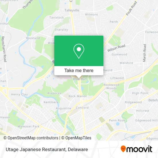 Utage Japanese Restaurant map