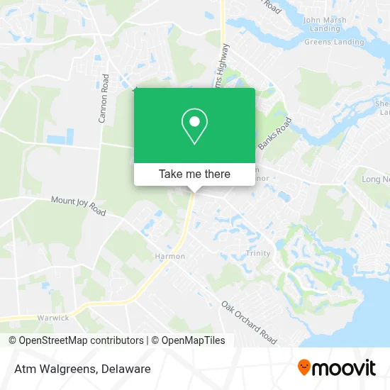 Atm Walgreens map