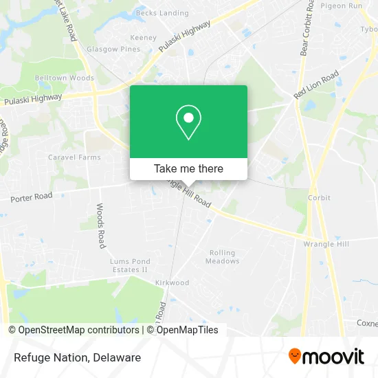 Refuge Nation map