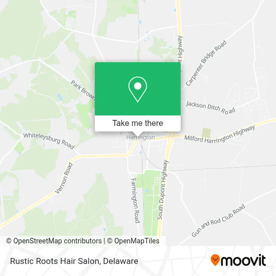 Rustic Roots Hair Salon map