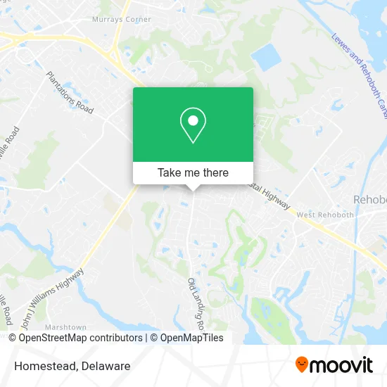 Homestead map
