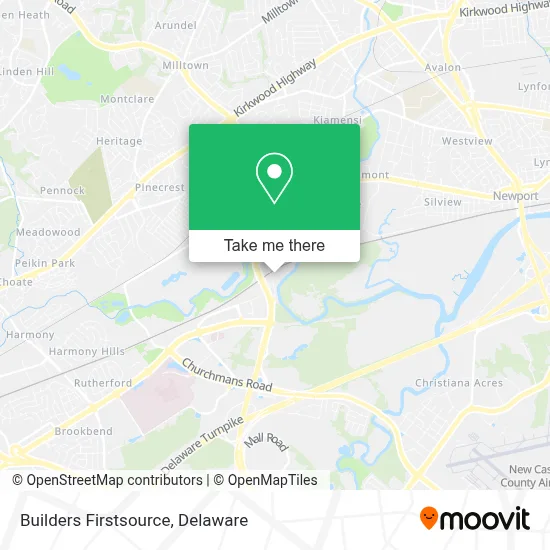 Builders Firstsource map