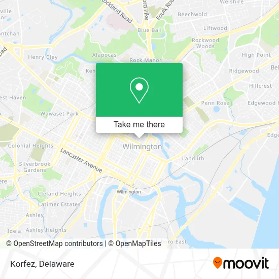 Korfez map