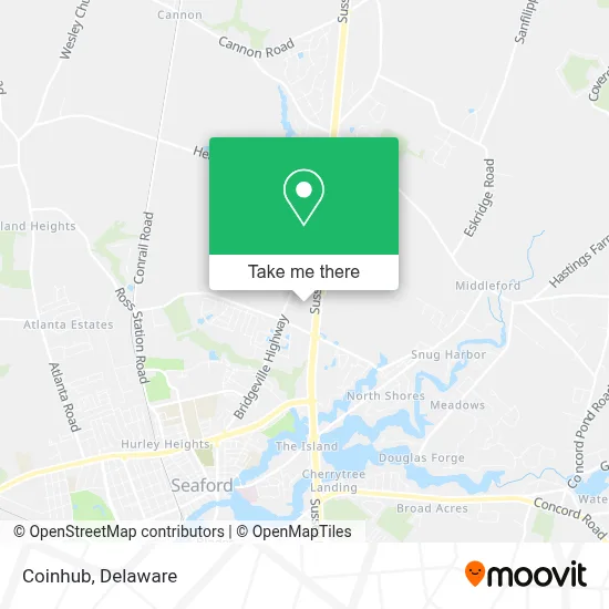 Coinhub map