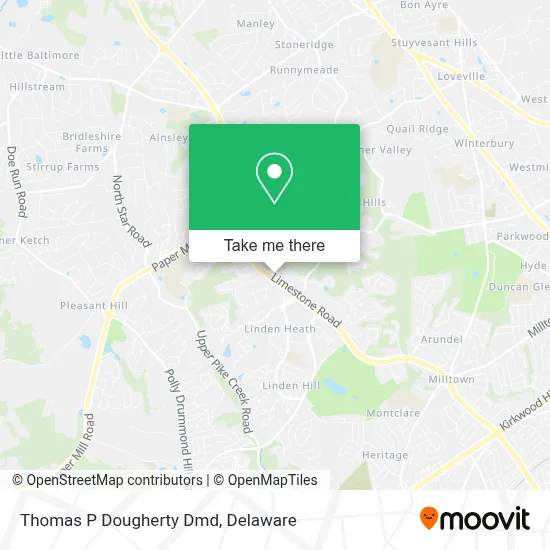 Thomas P Dougherty Dmd map